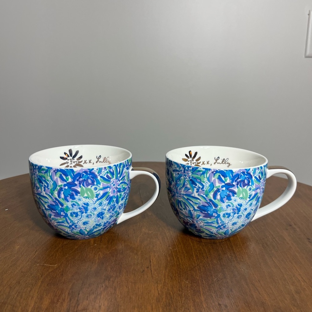 Lilly Pulitzer Tea Cups
